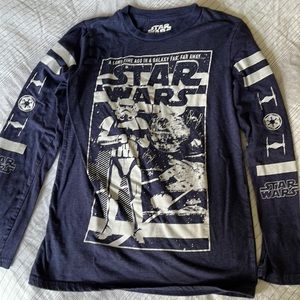 EUC Star Wars Long Sleeve Tee